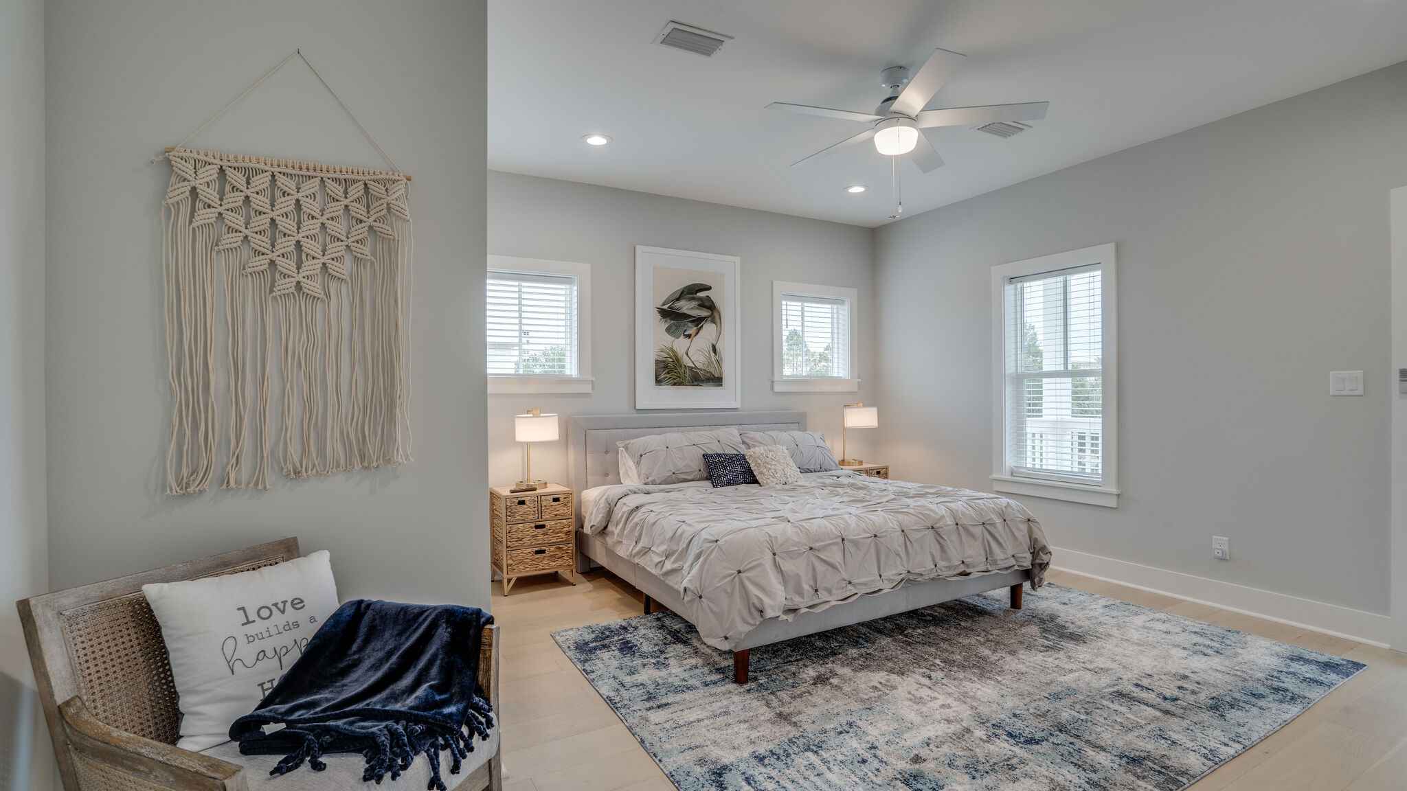 Bedroom 1: King Bed (Primary Suite)